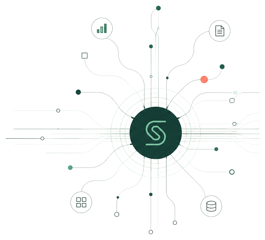 Diagramme réseau Synerva